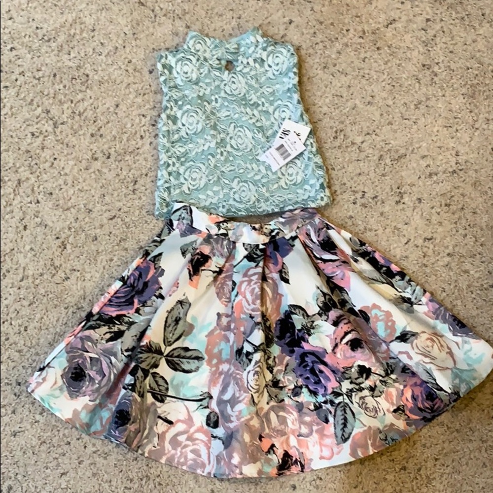 Two piece girl outfit